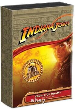 2023 Niue Indiana Jones and the Temple of Doom 1oz Silver Proof Poster Coin