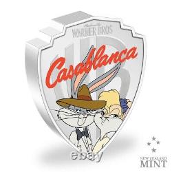 2023 Niue Warner Brothers Looney Tunes Mashups Casablanca 2oz Silver Proof Coin