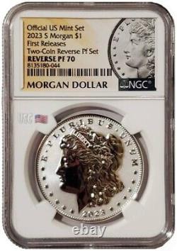 2023-S $1 Reverse Proof MORGAN DOLLAR NGC PF70 First Releases Silver Coin