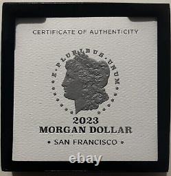 2023 S Morgan And Peace Dollar Silver Proof 2 Coin Set 23xl 23xf OGP COA