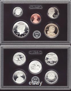 2023 UNITED STATES SILVER PROOF SET 10 coins COMPLETE Box & COA