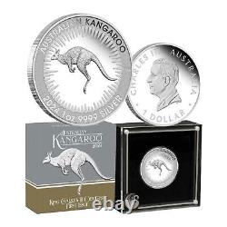 2024 $1 Kangaroo King Charles III First Issue 1oz Silver Proof Coin -CONFIRMED