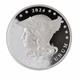 2024 Ascension Islands 1-oz Silver Helmeted Liberty Proof only 1000 minted