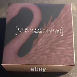 2024 Australian Swan 1oz Silver Proof Coin