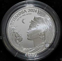 2024 Britannia UK Silver Proof 1 oz Coin Box & COA Mintage Of 3500! Presale