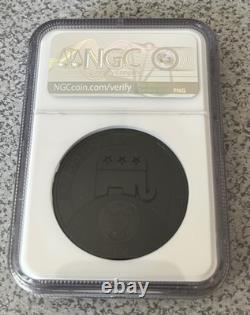 2024 Cameroon 2000F 2oz Silver Proof Obsidian Donald Trump NGC PF70 UCAM FDOI