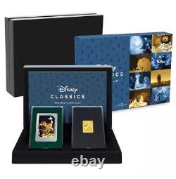 2024 Disney Silver Trading Coins (Sealed Box) 2 pc Agoro Niue Proof Set. 999