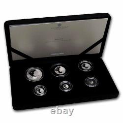 2024 Great Britain 6-Coin Silver Britannia Proof Set