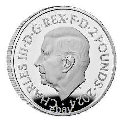 2024 Great Britain Britannia & Liberty Proof 1 oz Silver Coin