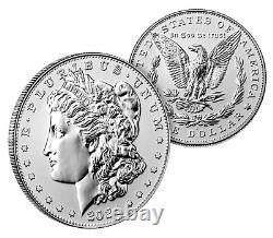 2024 MORGAN and PEACE REVERSE PROOF SILVER DOLLARS