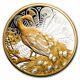 2024 Niue 1 oz Silver Proof Peacock Gold Gilded
