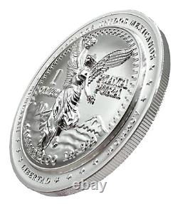 2024 Niue Libertad Coin UHR & Incused 1 oz. 999 Silver Mexico Box/COA