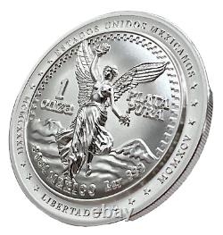 2024 Niue Libertad Coin UHR & Incused 1 oz. 999 Silver Mexico Box/COA