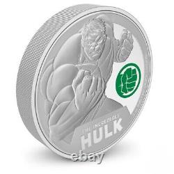 2024 Niue Marvel Classic Superheroes Incredible Hulk 3 oz Silver Proof Coin