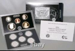 2024 S 10 Coin SILVER Proof Set with Box & COA, Sold Out@ Mint Hot