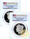 2024 S $1 Proof Morgan & Peace Dollar 2 Coin Set PCGS PR70 DCAM Advanced Release