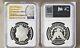 ^2024-S $1 Proof Morgan Peace Silver $1 NGC PF70 ER UC, PIC IS ACTUAL COINS