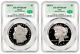 2024-S (PR70) Proof Morgan & Peace Dollar (2 Coin) CACG Advanced Delivery AD CAC