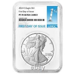 2024-S Proof $1 American Silver Eagle NGC PF70UC FDI First Label