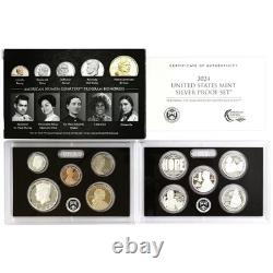 2024 S Proof Set Original Box & COA 10 Coins 99.9% Silver