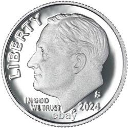 2024 S Proof Set Original Box & COA 10 Coins 99.9% Silver