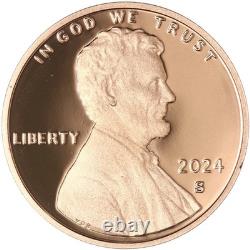 2024 S Proof Set Original Box & COA 10 Coins 99.9% Silver