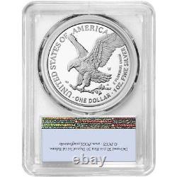 2024-W Proof $1 American Silver Eagle PCGS PR70DCAM FS Flag Label