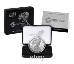 2025 Laser Engraved American Eagle Silver Proof Coin Brand New In Hand