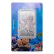 2025 Niue Nature's Grip Giant Pacific Octopus 1 oz Proof Like Silver Bar