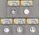 2025-S San Francisco All 5 Silver Proof AMACS PF70 Quarter Types Coins