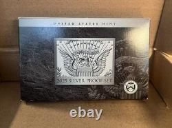 2025 S US Mint ANNUAL 10 Coin SILVER Proof Set with Box, COA