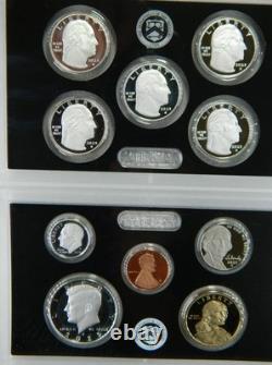 2025 S US Mint Silver Proof Set 10 Coins with Box & COA 25RH