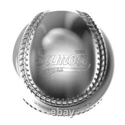 2025 Samoa Baseball 2 oz Silver Proof 3D Spherical Coin with box and COA