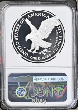 2025 W Silver Eagle S$1 Laser Privy NGC PF69 Ultra Cameo First Releases #432