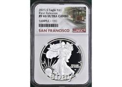 2025 s proof silver eagle ngc pf 69 uc first releases sf