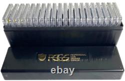 20 90% SILVER Dime Proof Coins PCGS ONLY PR69DCAM + PCGS Hard Storage Box