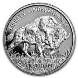 20 American Buffalo 1oz. 999 Silver Proof-like Liberty, Independence, Freedom BU