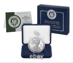 250th Anniversary US Army American Eagle 1 Ounce Silver Proof Coin INHAND SEALED