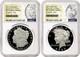 2 coin set 2025 proof morgan peace silver dollars ngc pf70 uc fdoi mp presale