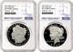 2 coin set 2025 proof morgan peace silver dollars ngc pf70 uc fr fr presale