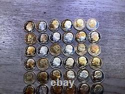 39-Total Coins-2000, 05, 08, 09-Silver Proof Roosevelt-Nice Toning-011024-0099