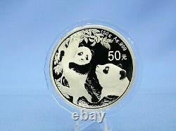 50 Yuan China Panda 2021 150 Gramm 999 AG / Silber Proof mit OVP Box und COA