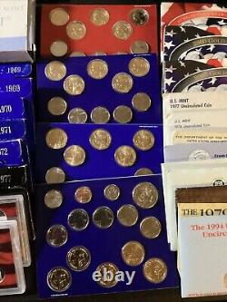 64 COIN SETS 1969 Up To 2009 MASSIVE COLLECTION