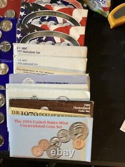 64 COIN SETS 1969 Up To 2009 MASSIVE COLLECTION