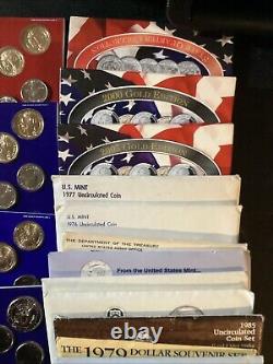 64 COIN SETS 1969 Up To 2009 MASSIVE COLLECTION