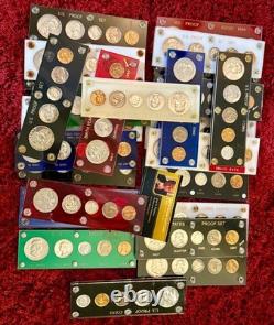 6- 1958,1959, 1960,1961,1962,1963US Silver Proof Sets in Holders-FREE SHIP 6- 1958,1959, 1960,1961,1962,1963US Silver Proof Sets in Holders-FREE SHIP