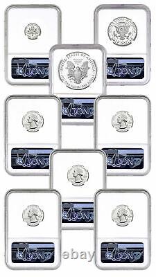 8 Coin 2019 S US Limited Edition Silver Proof NGC PF69 UC ER