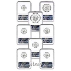 8-Coin Set 2018-S U. S. Limited Edition Silver Proof Coins Set NGC PF69 UC ER