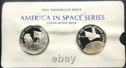 America in Space Silver Proof Coins Apollo 12 & ITOS I OGP #804