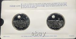 America in Space Silver Proof Coins Apollo 12 & ITOS I OGP #804